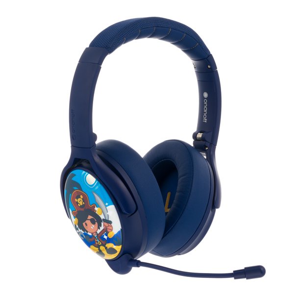 หูฟังไร้สายสำหรับเด็ก BuddyPhones รุ่น Cosmos+ สำหรับเด็กเรียนออนไลน์ ไม่ทำร้ายแก้วหู ใส่สบายไม่เจ็บหู