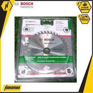 BOSCH ใบเลื่อยวงเดือน 40 ฟัน 2608642304-879