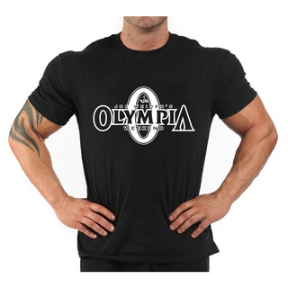 ถูกสุดๆเสื้อยืด พิมพ์ลาย Palestra Mr Olympia เหมาะกับการเล่นฟิตเนส เพาะกายรหัสเต็ม