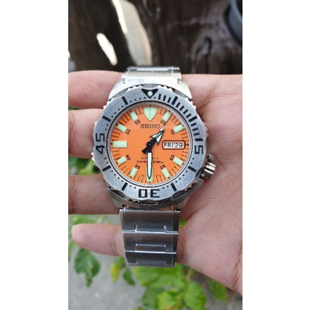 SEIKO MONSTER GEN 1 ORANGE fiixd78 ThaiPick