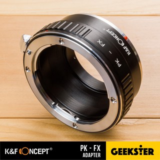 เมาท์แปลง K&amp;F PK-FX ( Pentax K - Fuji FX Lens Adapter / KF )