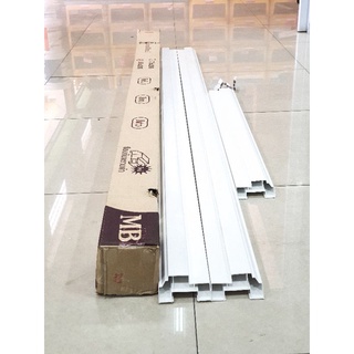 Champ วงกบประตู UPVC ภายใน 70x200/80x200 หนา 1.5มม. สีขาว รุ่น MB