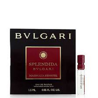 BVLGARI SPLENDIDA MAGNOLIA SENSUEL EDP 1.2 มิล แท้ 100%