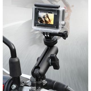 ขาตั้งกล้องมองหลัง โลหะ ปรับได้ สําหรับ GoPro hero 10 9 8 7 6 5 4 Action 2