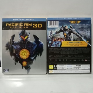 Media Play Pacific Rim: Uprising/ แปซิฟิค ริม ปฏิวัติพลิกโลก (Blu-Ray 2D+3D STEELBOOK) / S16481RGS+W