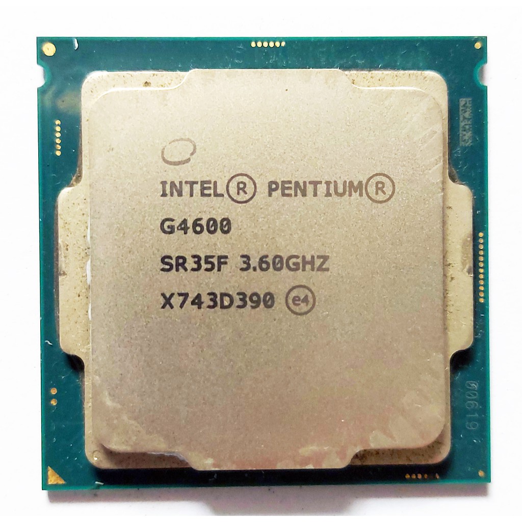 CPU intel Pentium G4600 + ซิงค์ พัดลม แท้ - rabbitstorm - ThaiPick