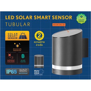 โคมไฟ ติดผนังโซล่าเซล Led Solar Smart Sensor lamptan