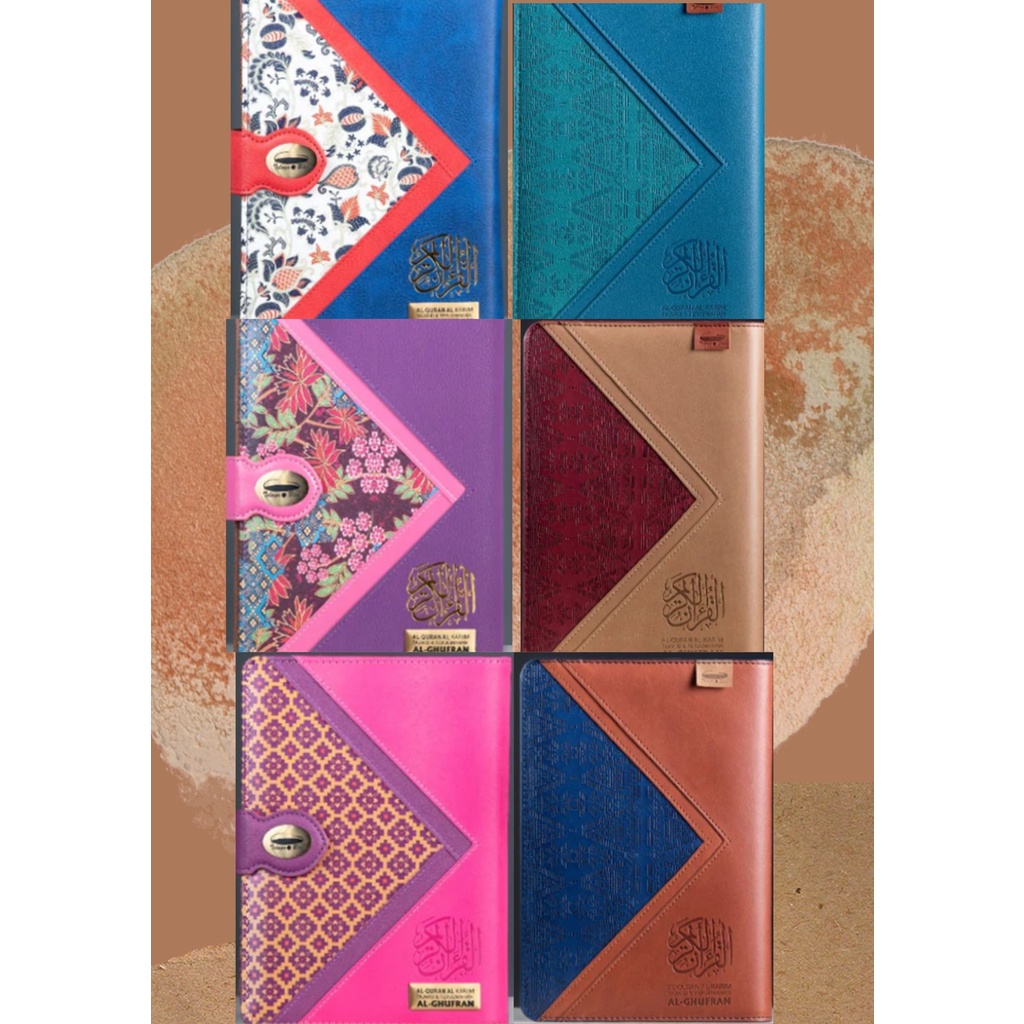 [ล่าสุด] AL-QURAN TRANSLATION และ TAJWID AL GUFRAN BERSERTA WAQAF IBTIDA ZIP AND DIARY EDITION SIZE 