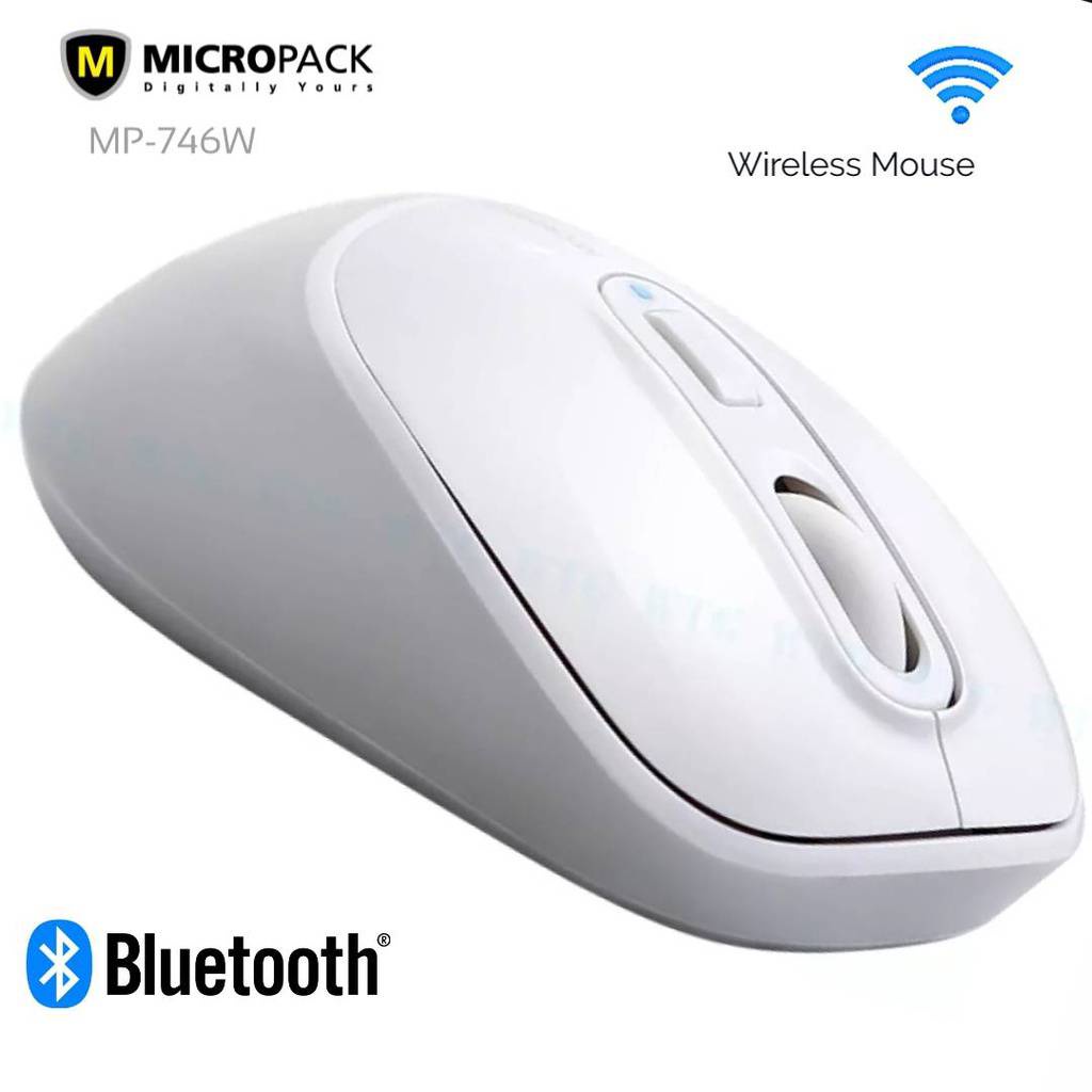เมาส์ไร้สาย Wireless Mouse Micro Pack MP-746W เมาส์ไร้สาย Micro Pack MP-746W เมาส์ไร้สายระบบ Dual Mo