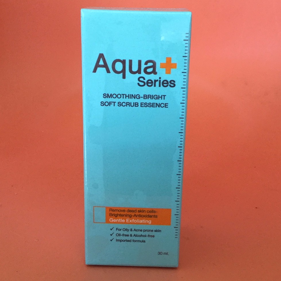 Aqua series SMOOTHING-BRIGHT SOFT SCRUB ESSENCE – 30ML