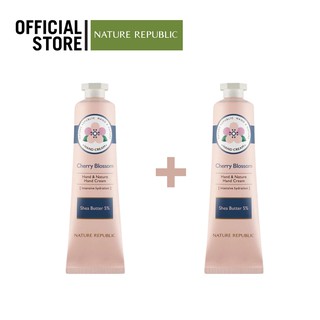 HAND &amp; NATURE CHERRY BLOSSOM HAND CREAM 1+1