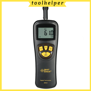 TachometerSMART SENSOR Handheld Contact คอนโทรลเลอร์แอลซีดีดิจิตอล Tachometer Speedometer Tach