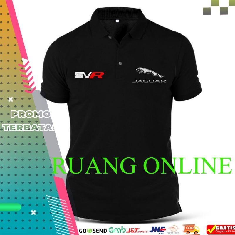 .. โปโล ... Svr-jaguar-brand-polo-tshirt-four-gsm240_pure-cotton-100%/high-quality-for/men/woman- / 