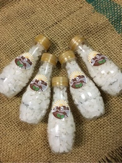 เกลือตัวผู้ แท้ (เกลือมงคล)พรีเมี่ยม คัดเกรด สะอาดทานได้ (120 กรัม) ทำตำรับยา , รอยสักปรวด