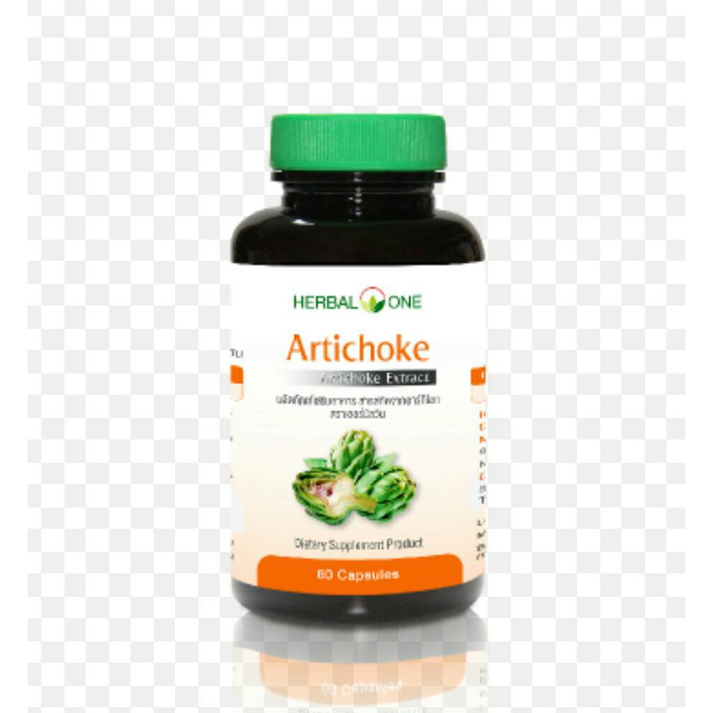 Herbal one Artichoke อ้วยอัน อาร์ทิโชก 60 แคปซูล