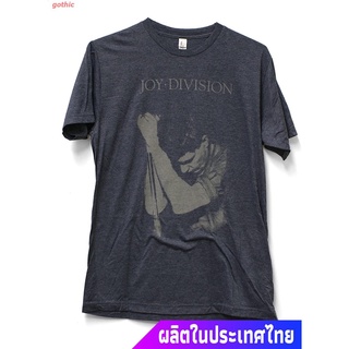 เสื้อยืดผู้ชายและผู้หญิง Impact Joy Division Ian Curtis Fitted Jersey Tshirt Popular T-shirts