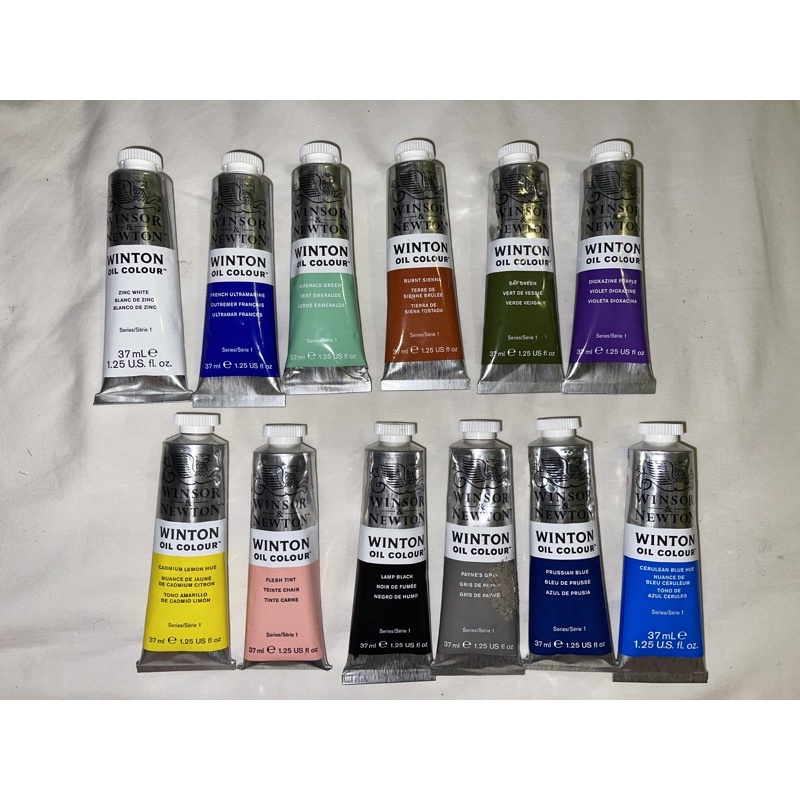 Winsor & Newton / LEFRANC oil colour สีน้ำมัน 37 ml