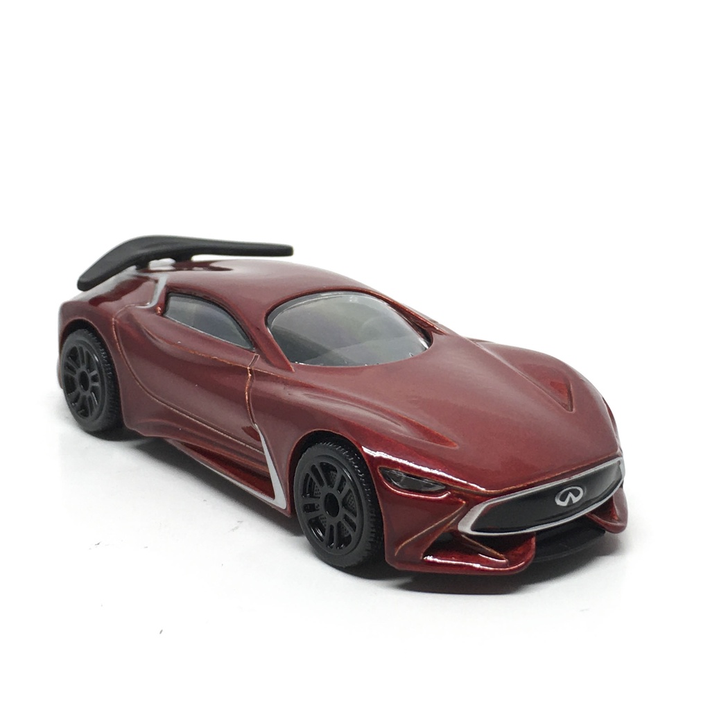 Majorette Infinity Concept Vision Gran Turismo - Dark Red Color /Wheels D5SB /scale 1/66 (3 inches) 