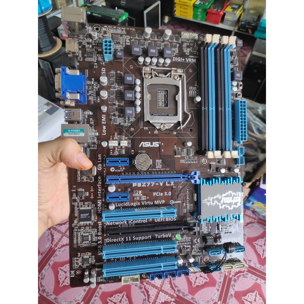 MAINBOARD (เมนบอร์ด) 1155 ASUS P8Z77-V LX มือสอง