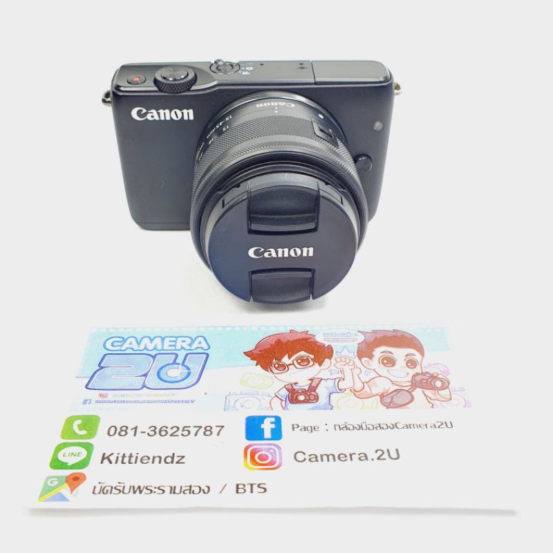 กล้อง Canon EOS M10 สีดำ