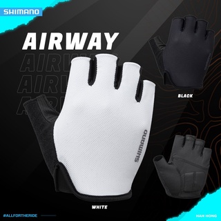 ถุงมือ Shimano รุ่น Airway ถุงมือขี่จักยาน GLOVE