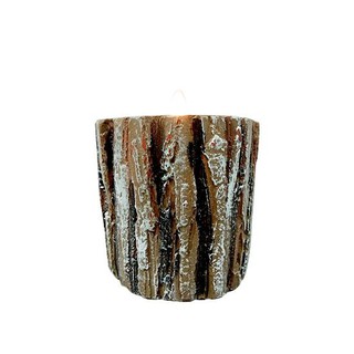 KASSA HOME เทียน LED Paraffin Candle Light Stump รุ่น N15736-2658 ขนาด S สีน้ำตาล เทียนหอม เกรดพรีเมียม