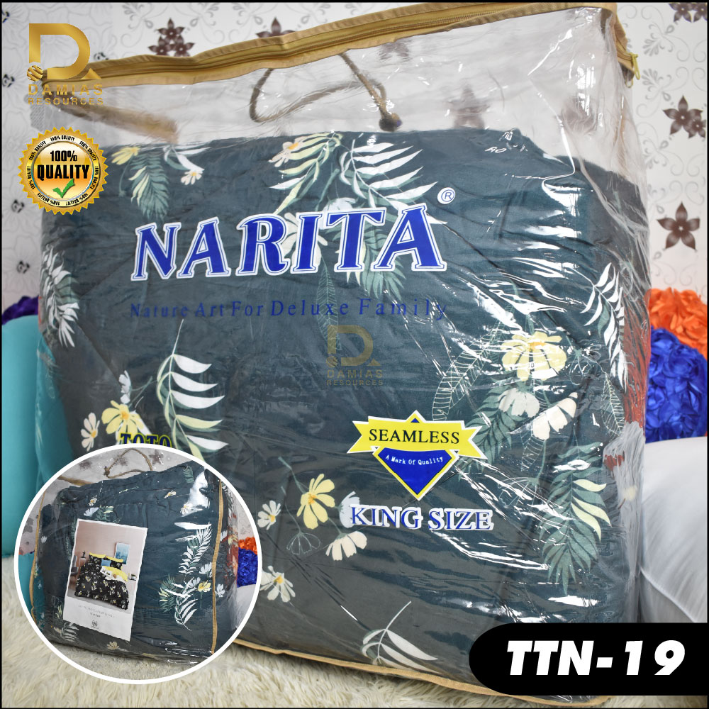 Toto NARITA TOTO TRAVEL MODEN / SELIMUT /BLANKET TEBAL SIZE KING HU