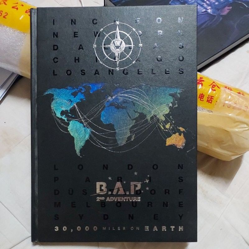 Official B.A.P PHOTOBOOK BAP 2nd ADVENTURE 2DVD