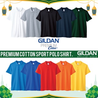 Gildan เสื้อโปโล ผ้าฝ้าย พรีเมี่ยม สําหรับผู้ชาย ผู้หญิง 6800 6800