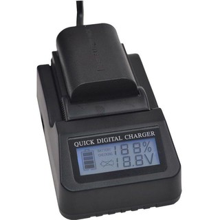 แท่นชาร์จแบตกล้องมีจอ Digital LCD Camera Charger For EN-EL3E