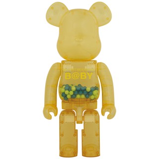 gachabox Bearbrick My First Baby Innersect 2020  version (clear yellow) 1000％ แบบริค พร้อมส่ง