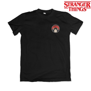 เสื้อยืดคอกลมเสื้อยืด พิมพ์ลายโลโก้ Stranger Things 1224S-4XL