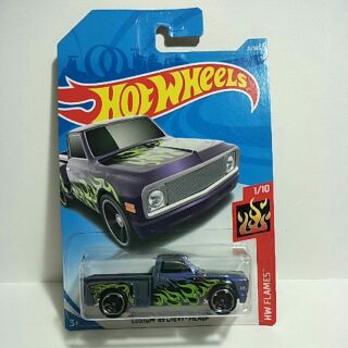 รถเหล็ก Hot wheels CUSTOM 69 CHEVY PICKUP (lb6001)