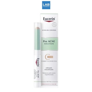 Eucerin Pro Acne Solution Correct &amp; Cover Stick 2g. - ดินสอแต้มสิว พร้อมการปกปิด