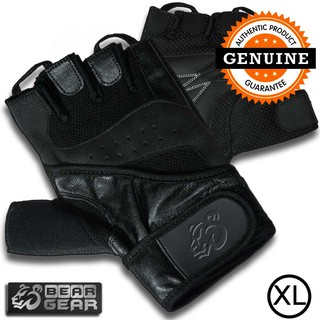 BEARGEAR ถุงมือยิมพร้อมสายรัดข้อมือ Gym Gloves with Wrist Wrap (XL-size)