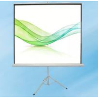 GYGAR Tripod Screen 70 Inch จอขาตั้งสามขาอัตราส่วน 1:1 (180 x 180cm.) จอโปรเจคเตอร์