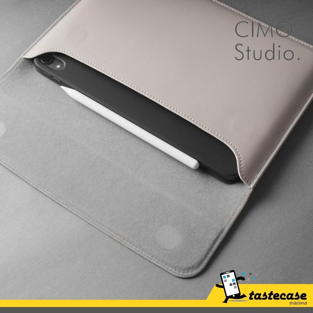 CIMO Studio Leather liner bag เคสหนังแท้สำหรับ iPad Pro 12.9", iPad Pro 11", iPad Air 5,4 10.9"