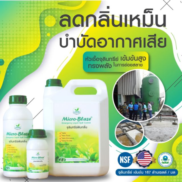 Micro-Blaze ELSC 1000 มล. ดับกลิ่นเหม็น เห็นผลทันที กำจัดแมลงวัน ได้ผลไว-ระยะยาว ปลอดภัย100% - รูปที่ 3