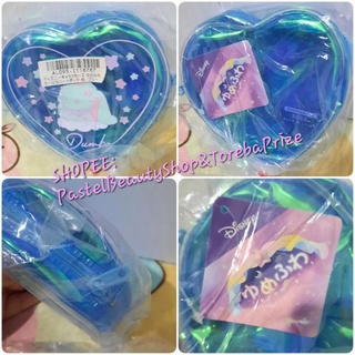 พร้อมส่ง✅️[TOREBA][🇯🇵นำเข้าจากญี่ปุ่น🇯🇵] กระเป๋าสตางค์ รูปหัวใจ สีน้ำเงินโฮโลแกรม ลาย Dumbo