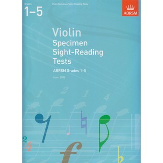 ABRSM: Violin Specimen Sight-Reading Tests Grades 1-8