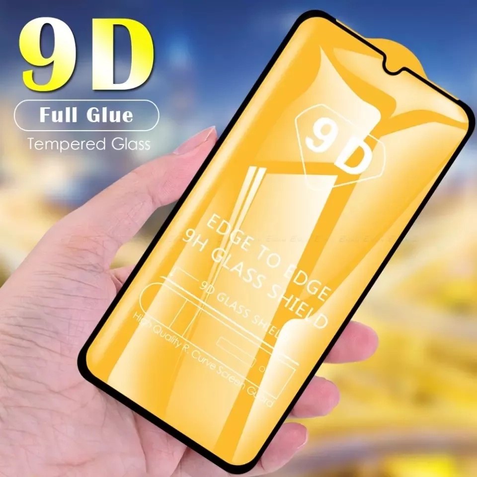 ฟิล์มกระจกเต็มจอ 9D For OPPO Reno7 7Z Reno6 6Z A16 A54 A76 A16K A94 A95 Realme9i C35 C21Y C25 C11 ฟิ