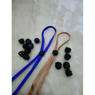 ตัวล็อกเชือกรุ่นจานบิน​ 16​ มิล​ 2 รู​ (1 แพ็ค​ 5 ตัว)