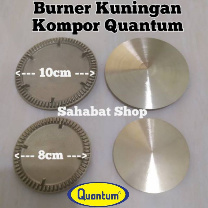 LILIN QUANTUM GAS STOVE BRASS BURNER 8 CM 10 CM 4CM CANDLE FLAME / 4CM 8CM 10CM