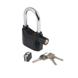 กุญแจ Alarm Lock 70 mm. ห่วงยาว BLACK | | Alarm Lock Long