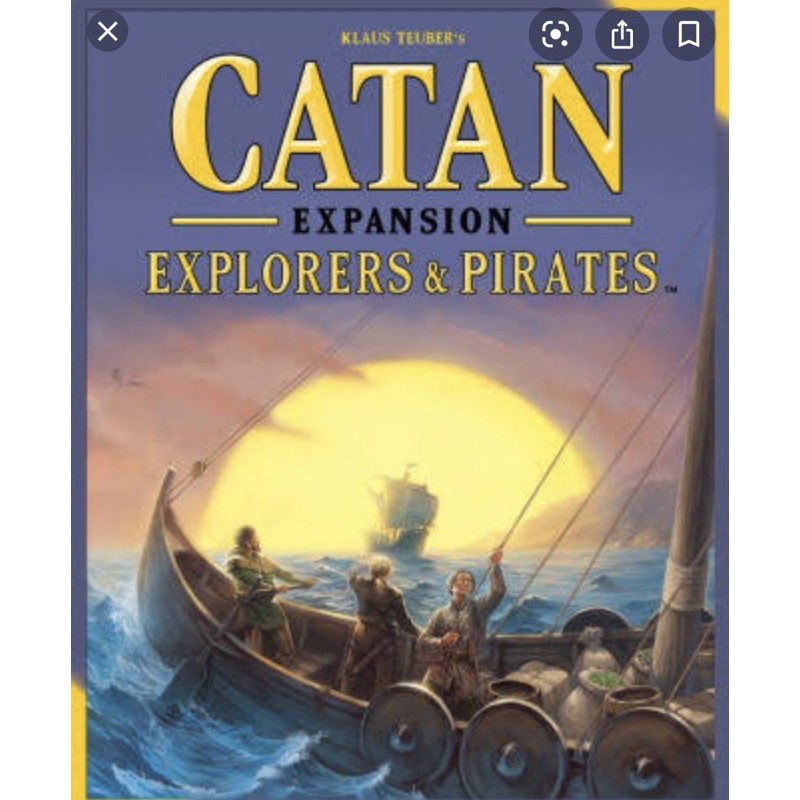 Catan : explorers and pirates expansion