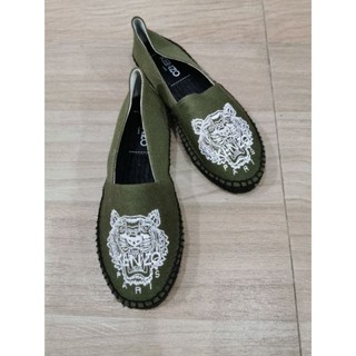 Kenzo รองเท้า size 36 ใหม่ แท้ 100% แบรนด์เนมรองเท้า รองเท้าออกงาน