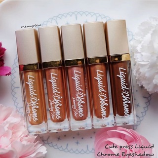 Cute Press - ของแท้มือ1! Nonstop Beauty Liquid Chrome Eyeshadow