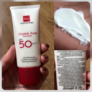 BSC Crystal Aura Sunscreen SPF 50
