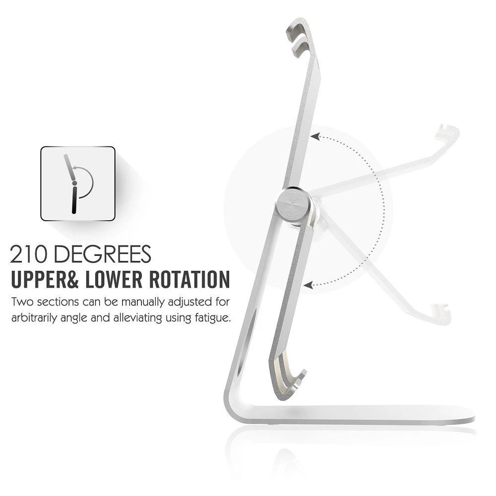 ขาตั้ง iPad/Tablet Aluminum Stand ใช้เป็นแท่นวางรับน้ำหนัก ใช้ได้กับ iPad & tablet และสมาร์ทโฟนได้ทุกรุ่น thumbnail 5