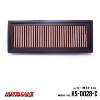 HURRICANE กรองอากาศสแตน , ผ้าแดง Citroen Eurovan HS-0028